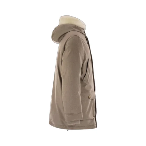 Long-Sleeved Down Jacket