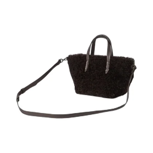 Shearling Tote Bag
