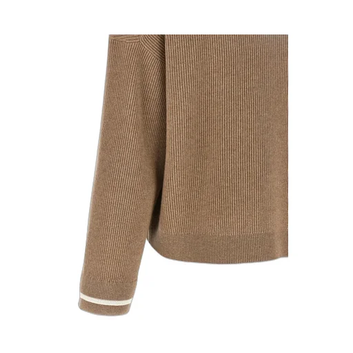 High Neck Knitted Jumper