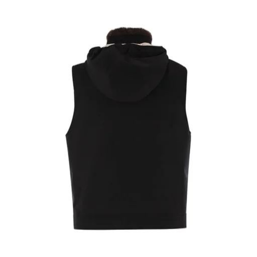 Hooded Wool Gilet