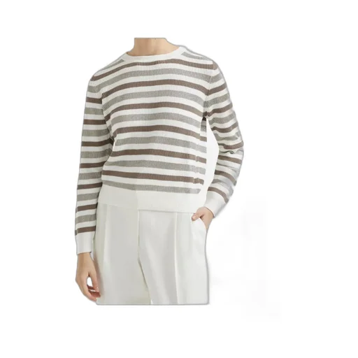 Striped Crewneck Knitted Jumper