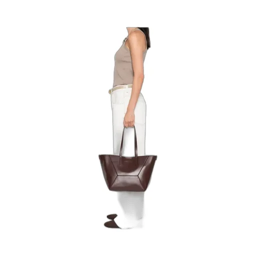 Duo Leather Tote Bag