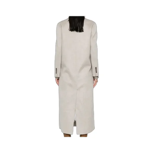 Double-Breasted Cashmere Coat