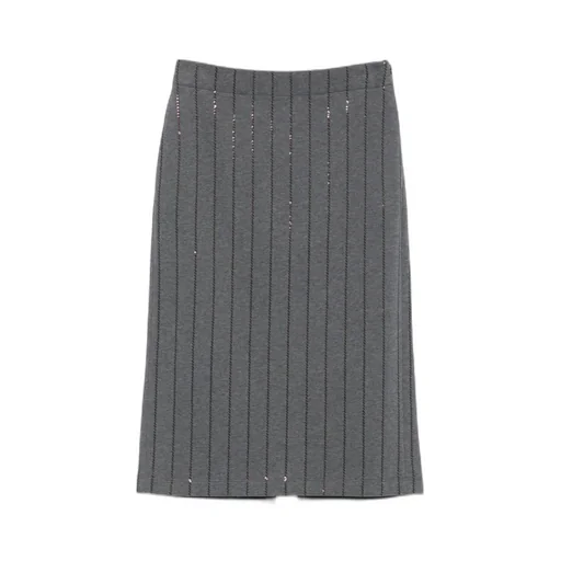 Embellished Midi Pencil Skirt