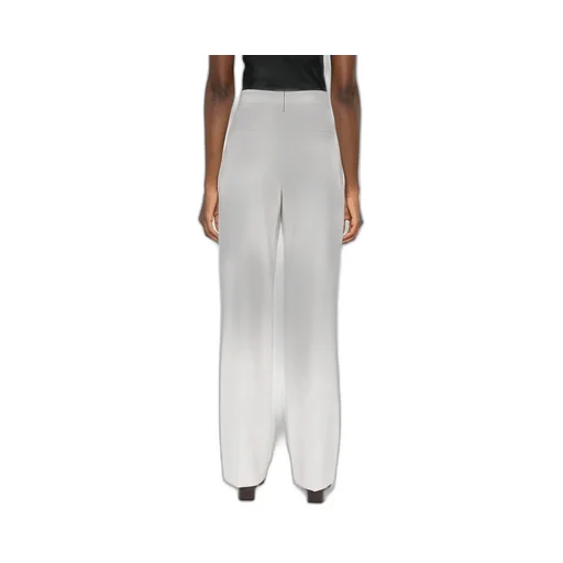Pleated Straight Leg Pants