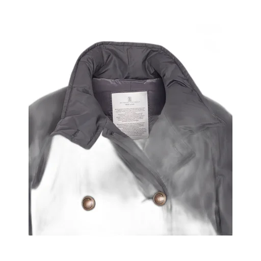 Double-Breasted Padded Coat