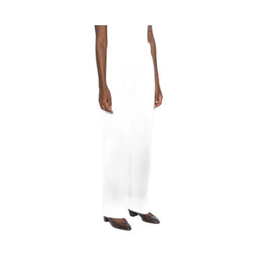 Pleated Straight Leg Pants