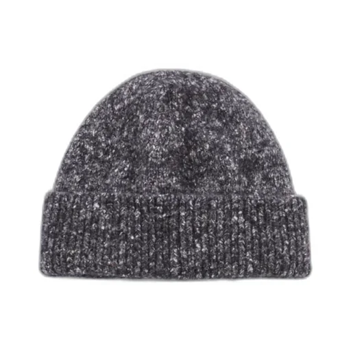 Folded Brim Knitted Beanie