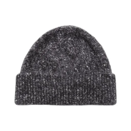 Folded Brim Knitted Beanie