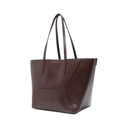 Duo Leather Tote Bag
