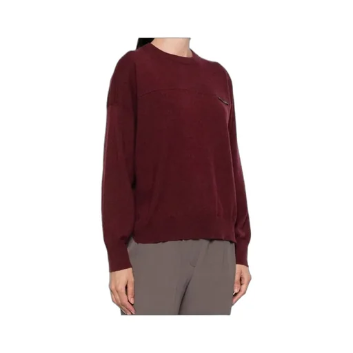 Monile Detailed Cropped Sweater