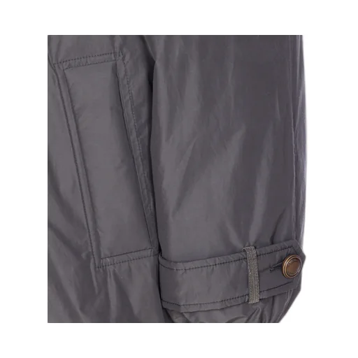 Double-Breasted Padded Coat