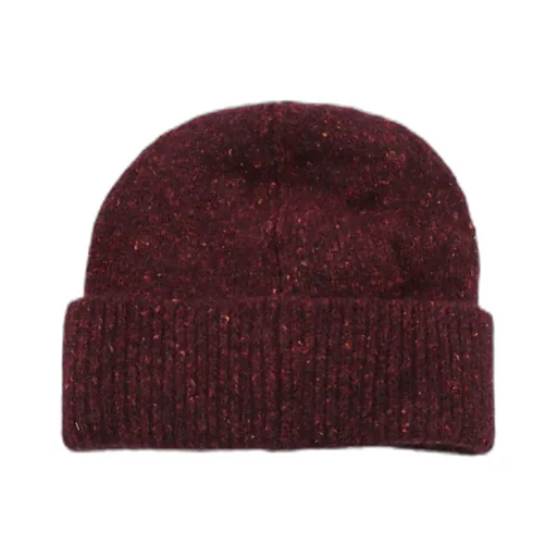 Folded Brim Knitted Beanie