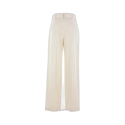 Belted Pleated Trousers