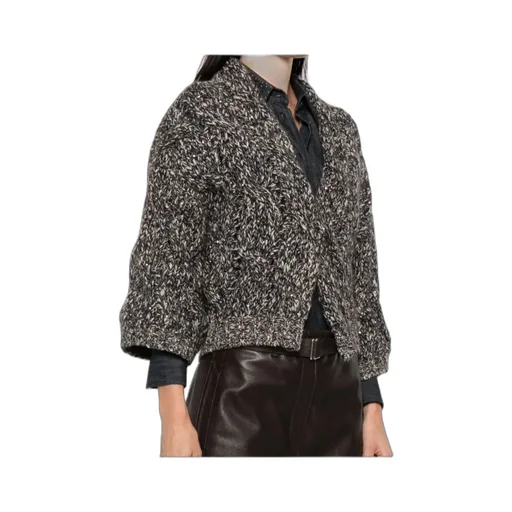 Twist-Detail Cardigan