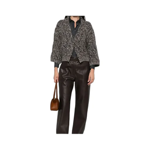 Twist-Detail Cardigan