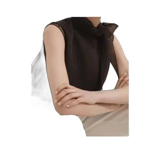 Bow Detailed Sleeveless Blouse
