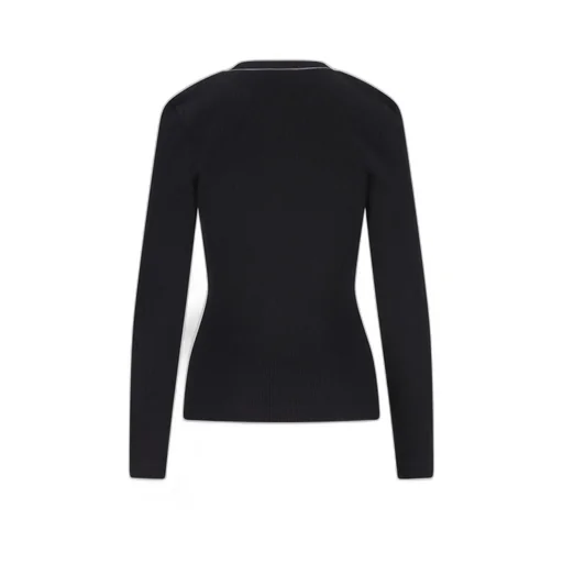 Embellished V-Neck Sweater