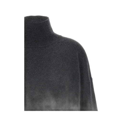 Sequin-Embellished High-Neck Mini Dress