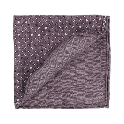 Geometric-Pattern Pocket Square