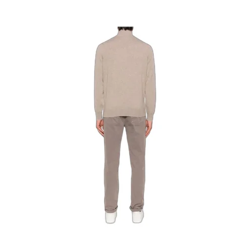 Zip-Up Cashmere Sweater