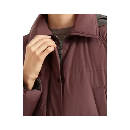 Hooded Quilted Coat