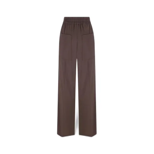 Elasticated-Waist Trousers