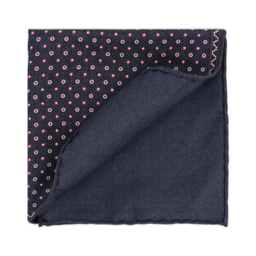 Geometric-Pattern Pocket Square