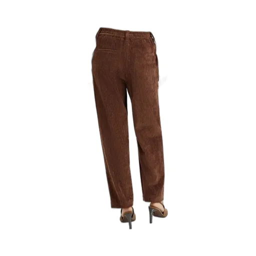 Wide-Leg Corduroy Trousers