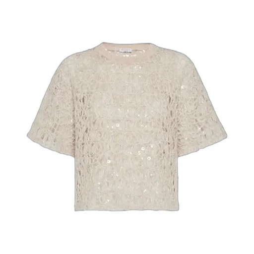 Sequin-Embellished T-Shirt
