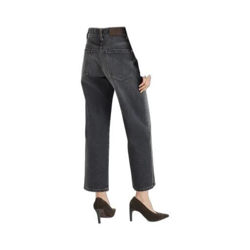 Multi-Pocket Denim Trousers