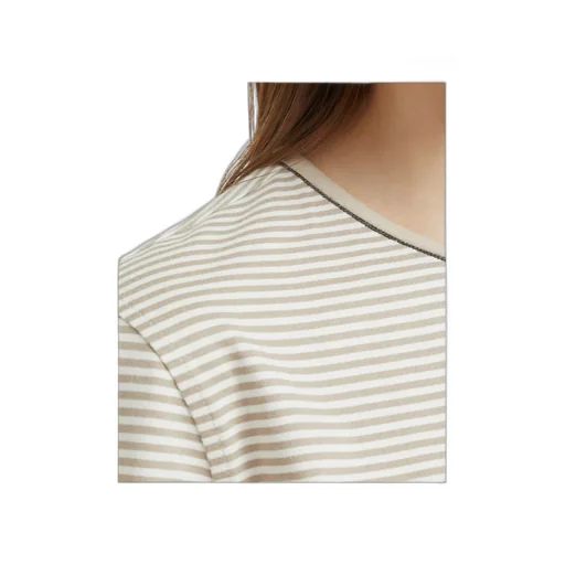 Striped Crewneck T-Shirt