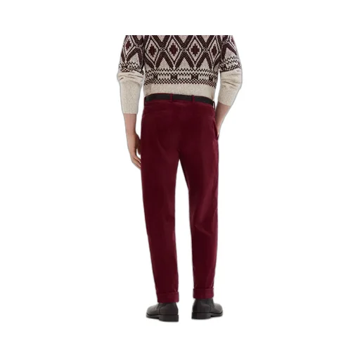 Pleated Tapered Trousers