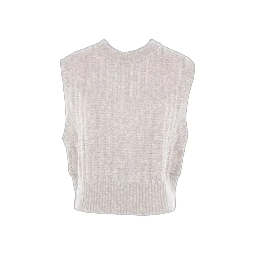 Sleeveless Knitted Top