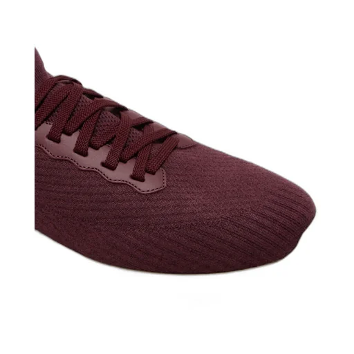 Knitted Lace-Up Sneakers