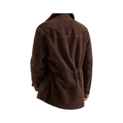 Shearling Single-Breasted Coat