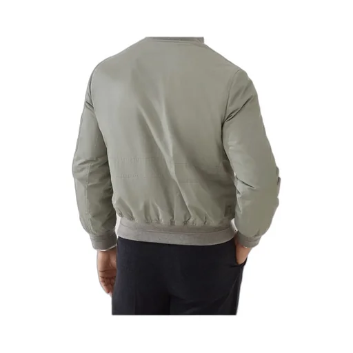 Zip-Fastening Bomber Jacket