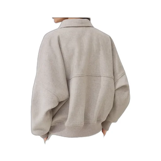 Zip-Front Bomber Jacket