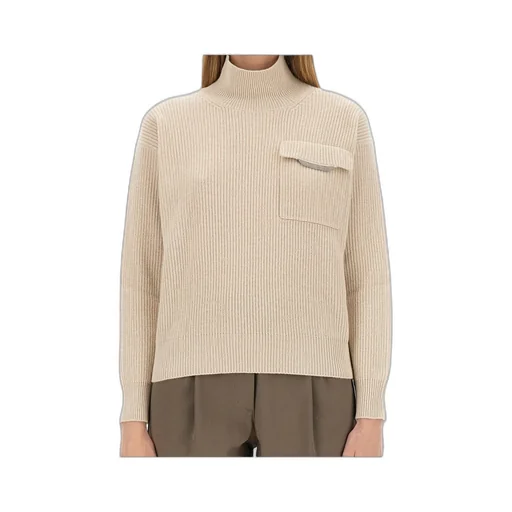 Long-Sleeved Turtleneck Sweater