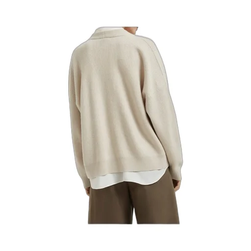 Cashmere Layered Cardigan