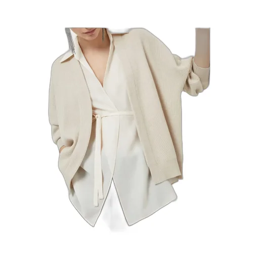 Cashmere Layered Cardigan