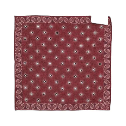 Geometric-Print Pocket Square
