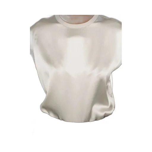 Sleeveless Round-Neck Top