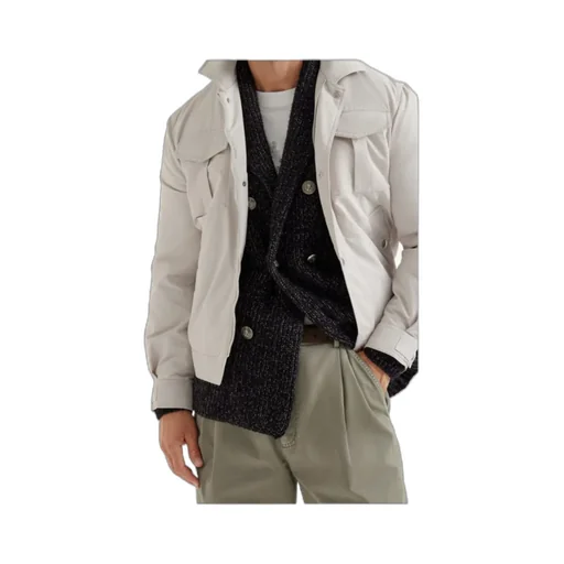 Padded Flap-Pocket Jacket