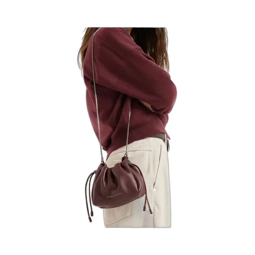 Mellow Mini Drawstring Bucket Bag