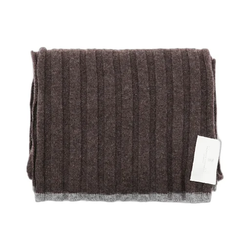 Ribbed Knitted Scarf
