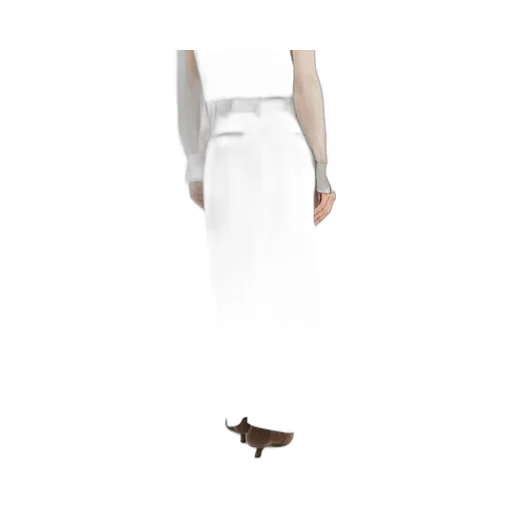 Curved Sartorial Skirt