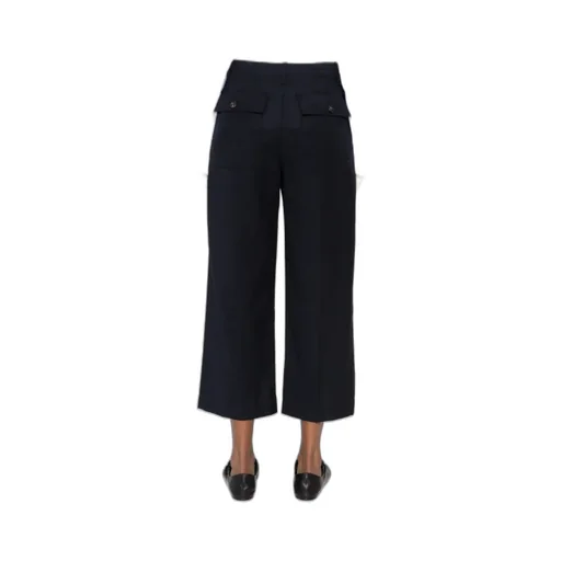 Pleated Wool Trousers