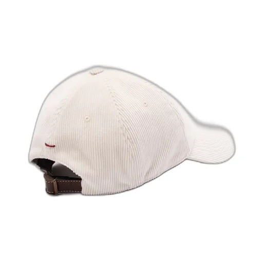 Corduroy Logo-Embroidered Baseball Cap