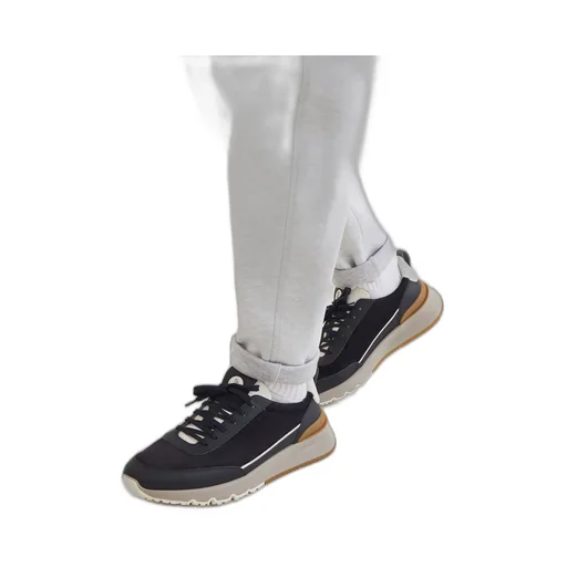 Lace-Up Suede Sneakers